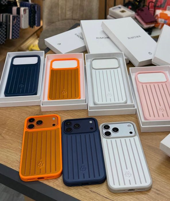 Чохол Rimowa iPhone 17 pro max 17 pro алюминий синий