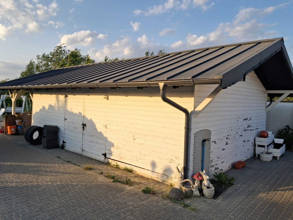 Wiata brama kostka brukowa