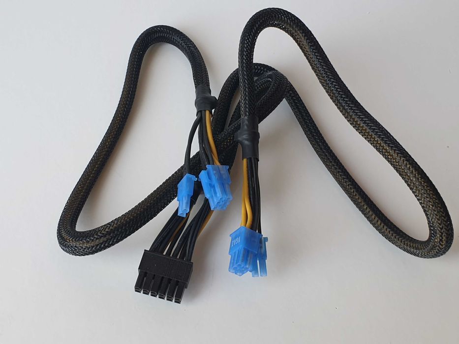 живлення відеокарти 12-pin - 6+2-pin PCI-E be quiet! CP-6620 Dark