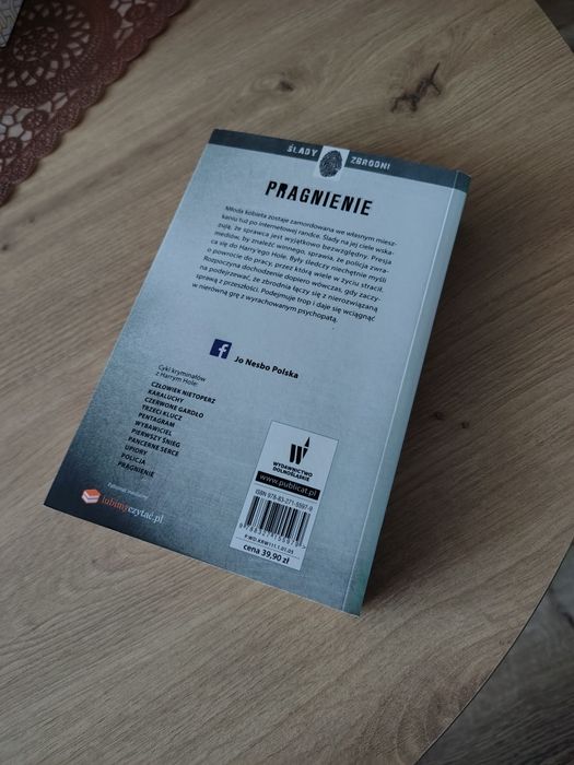 Książka "Pragnienie" Jo Nesbo