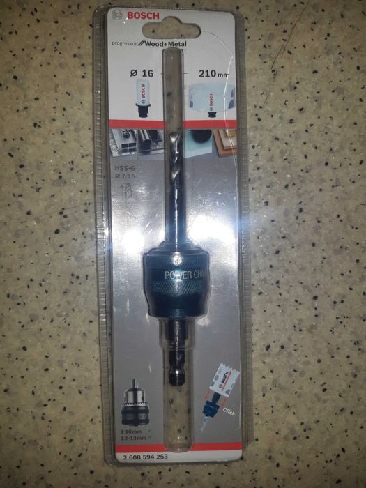 Adapter Bosch z wiertłem