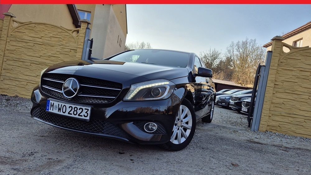 Mercedes-Benz Klasa A 1,6-122Km-Bi Xenon Ledy-Navi-Skóra-P.Fotele