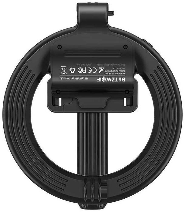 BlitzWolf Selfie Stick Pro 3 em 1 com Anel LED BW-BS8-PRO (NOVO)