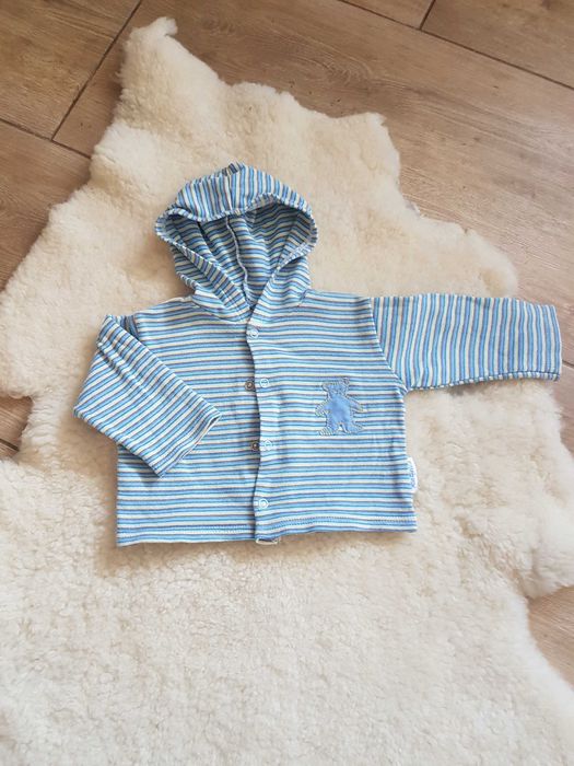 Bluzeczka z kapturem niemowlęca 68