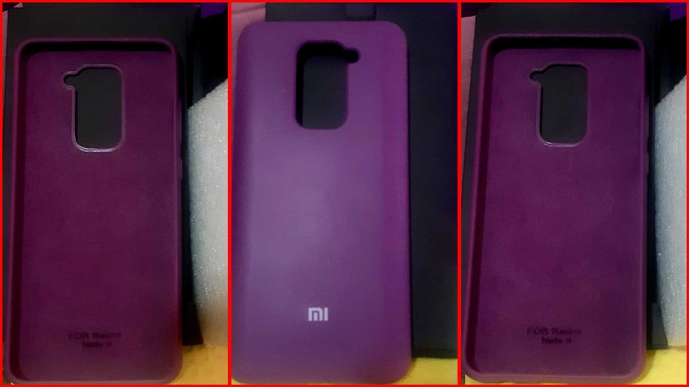Силиконовый чехол для Xiaomi Redmi Note 9 Soft Touch Silicone Cover