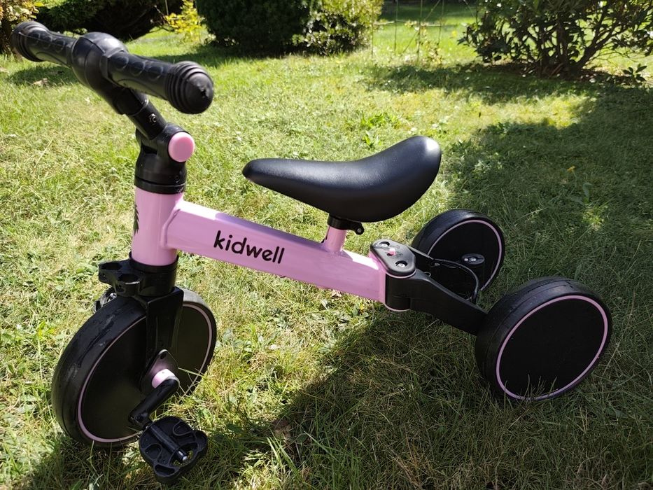 KIDWELL PICO Rowerek 3w1- jeździk, rowerek biegowy i trójkołowy