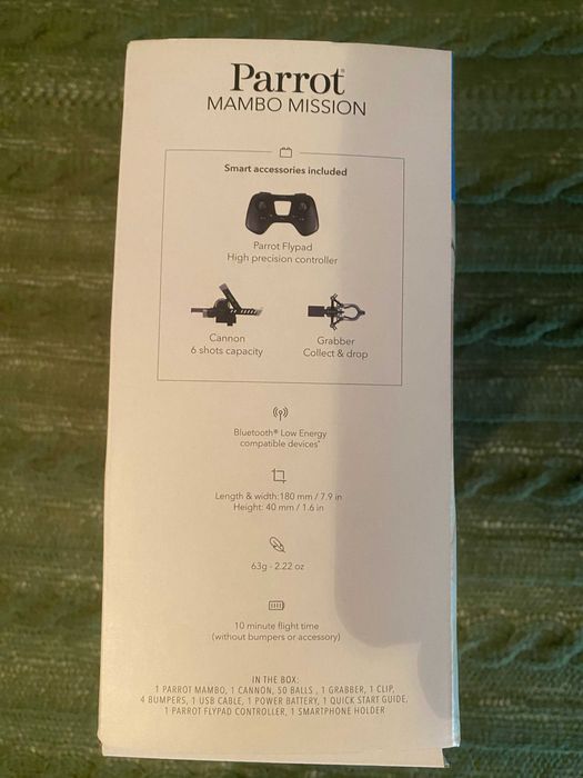 Drone Parrot Mambo Mission – Mission Pack Completo (Novo)