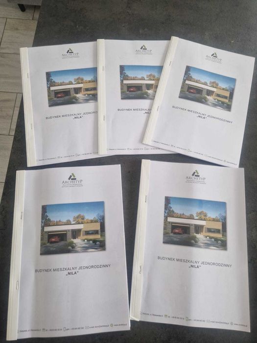 Projekt domu „Nila” BSE1159 — nowoczesny, parterowy dom z garażem