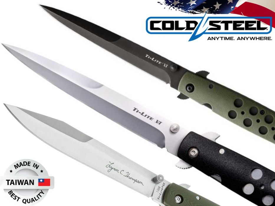 Ніж Cold Steel Ti-Lite 6 (AUS8A, S35VN)