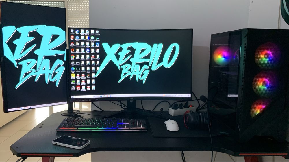 SETUP GAMER COMPLETO NOVO c/ GARANTIA !!