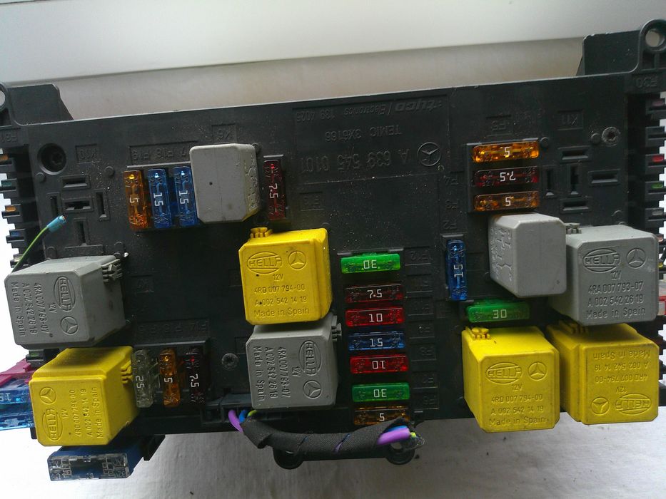 Moduł Sterownik B S M  Mercedes  VITO 6.3.9.5.4. 0.1 0.4