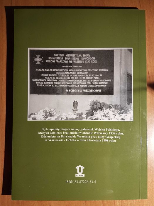 Obrona Warszawy wrzesień 1939
