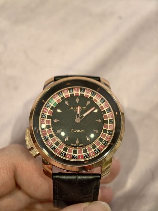 Jacob & Co Casino — годинник із рулеткою