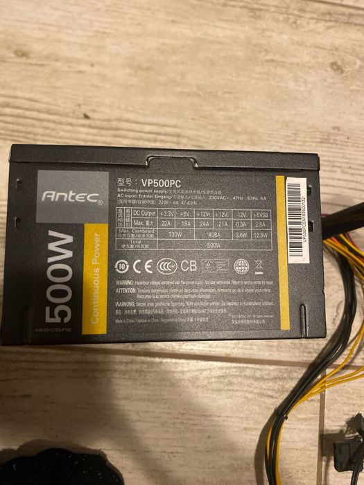 Zasilacz Antec VP500PC 500W