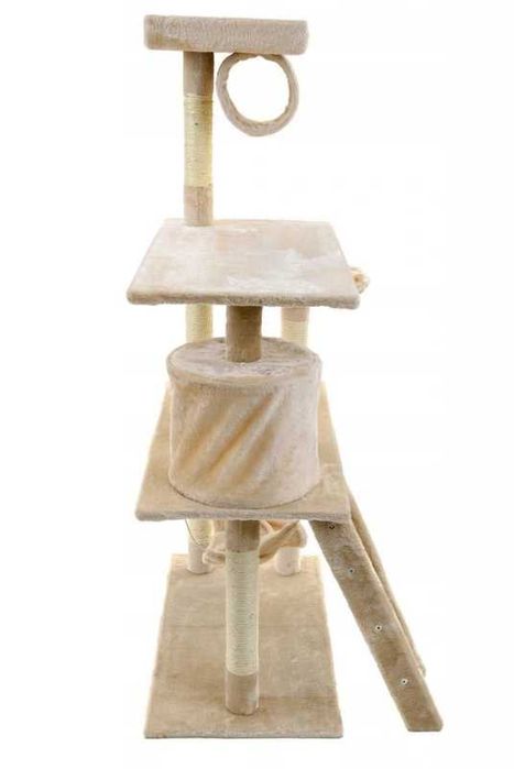 Когтеточка точилка для кота игровой домик дряпка для котів