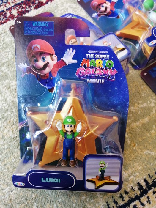 Bonecos Super Mário galaxy movie