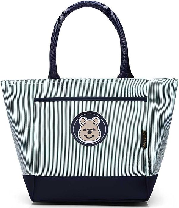 CW29 Mini Shopper Mała Torebka Wodoodporna Materiałowa Poręczna Misiu