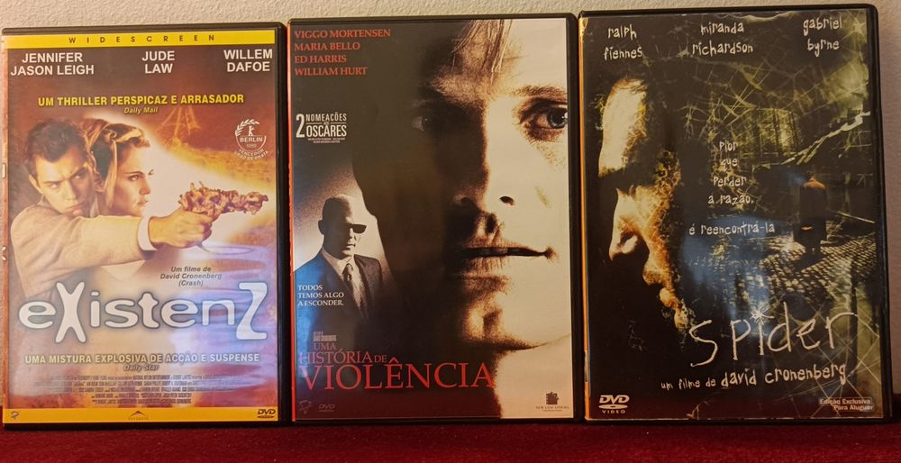 David Cronenberg "Pack 3 filmes"