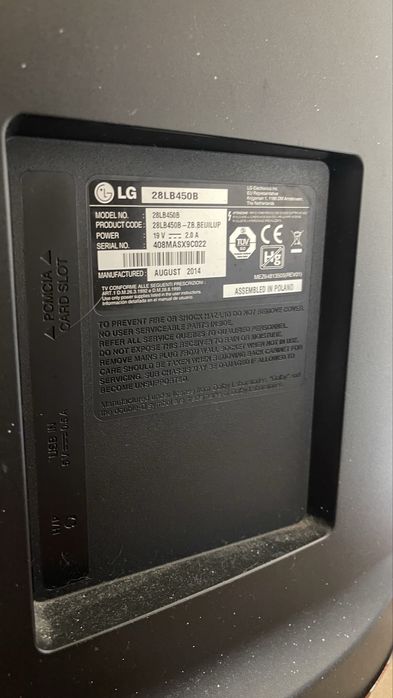 Vendo televisão LG