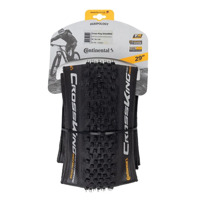 Opona  29x2.6 Continental Cross King  zwijana, tubeless ready