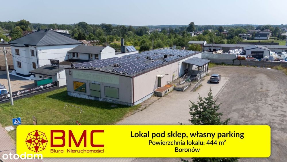Obiekt pod sklep magazyn 444 m², duży parking