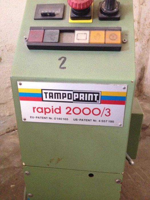 máquina tampografia tampoprint 2000.3