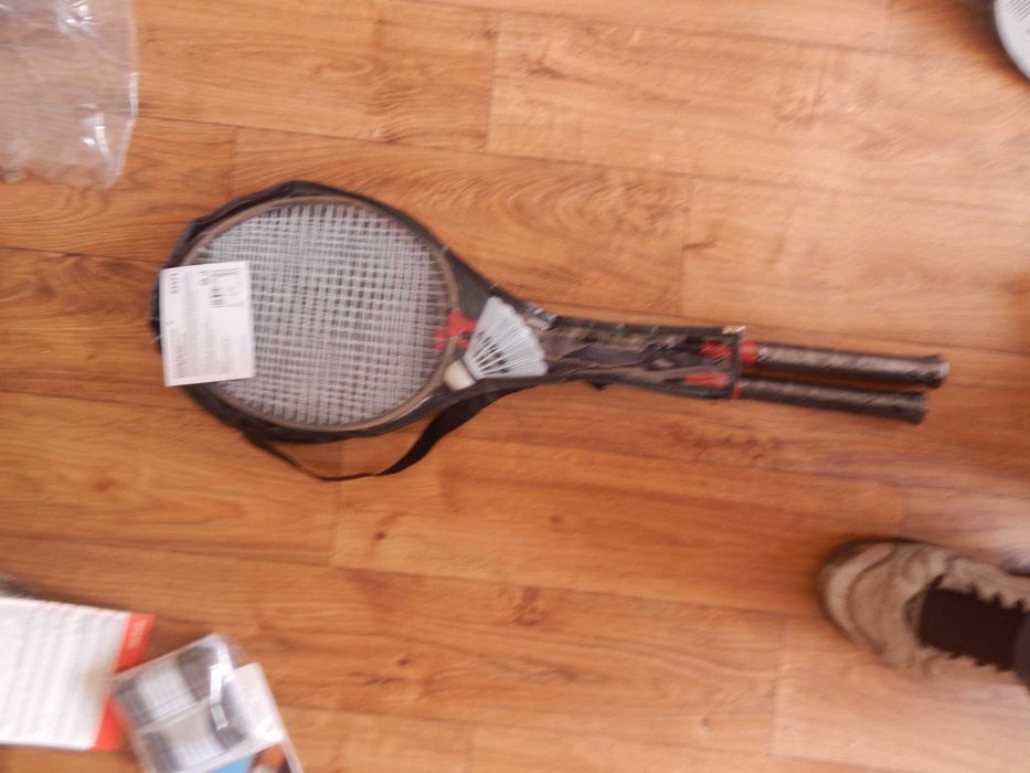 Wyprzedaż->Zestaw do badmintona Spokey BADMNSET1 rakiety z lotką