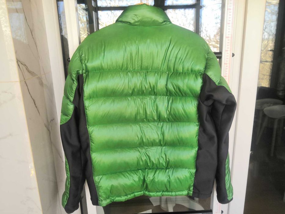 Оригінальна зима-весна чоловіча куртка-пуховик THE NORTH FACE, зелена