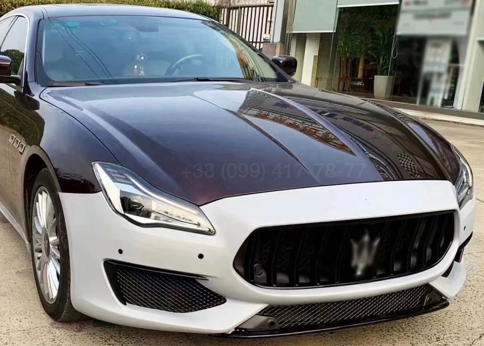 Рестайлинг Maserati Quattroporte Trofeo Обвес Пороги Бампер Решетка