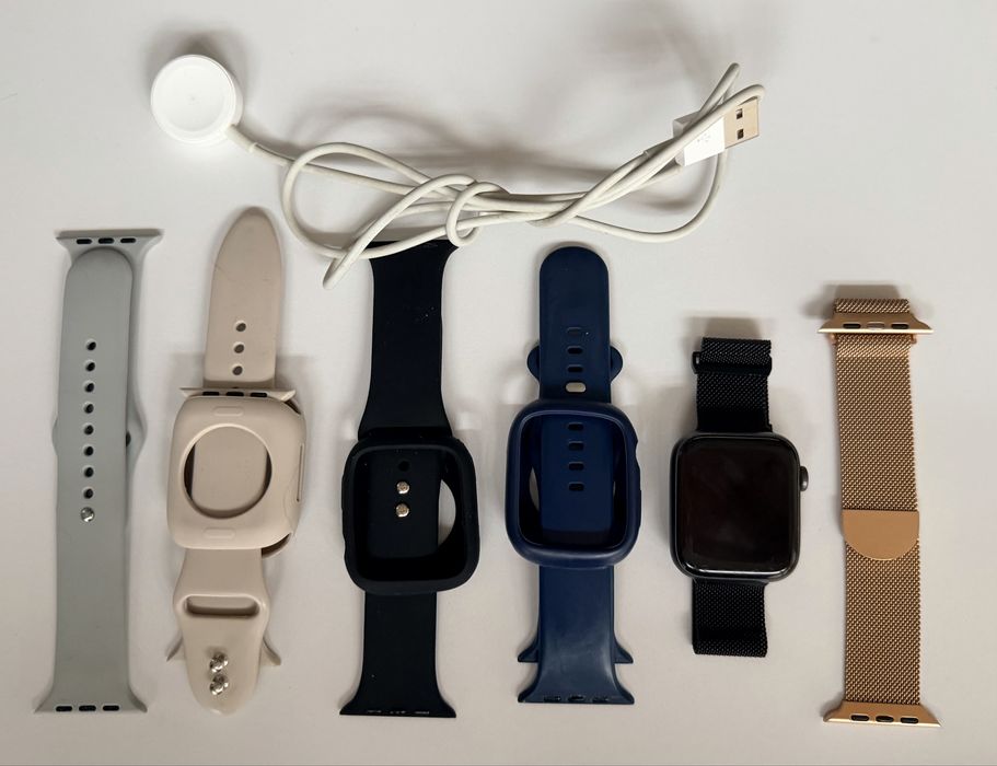 Apple Watch Serie 4 dark grey 45 mm + mnostwo opcji extra