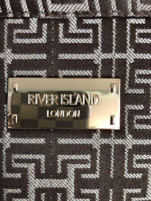 Torebka shopper duża XL River Island nowa brązowa piękna