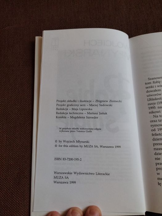 Książka/ Wojciech Młynarski / Robię swoje