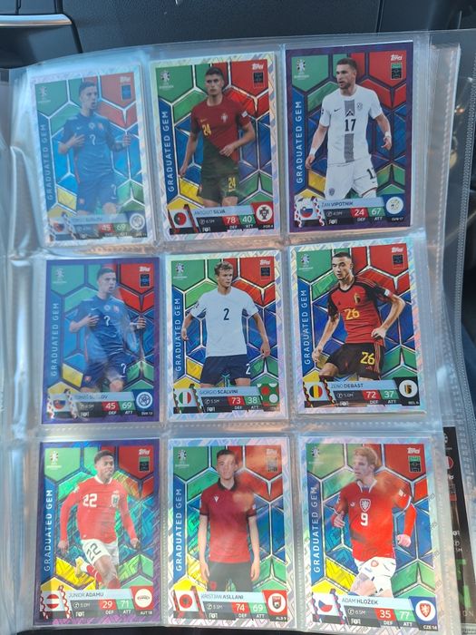 Coleção topps euro 2024 GOLDEN TREASURE