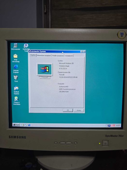 Komputer PC - RETRO | DOS | Win98 | WinXP | 3Dfx MODE