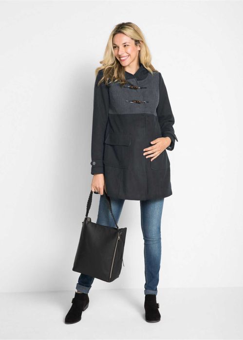 Kurtka ciążowa Budrysówka dla Dwojga z wstawką