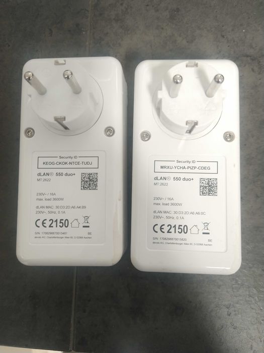 Powerline Devolo 550 duo+ 2x