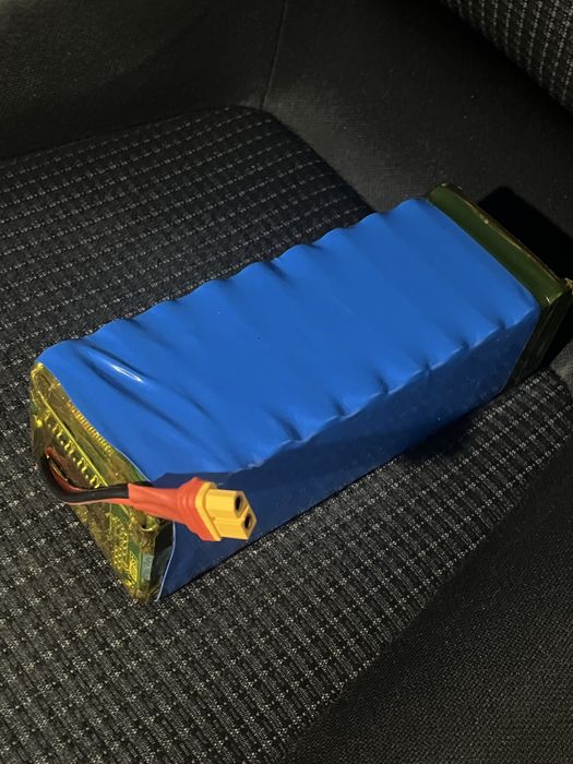 Акумулятор 3s10p 12.6v 23AH на елемаентах 18650 tesla