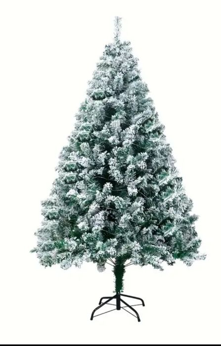 Árvore de Natal com efeito Neve