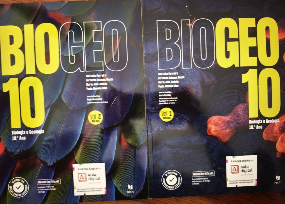 Livro geo bio 10