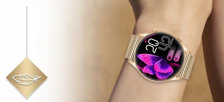 Smartwatch Zegarek Damski Wodooporny Pl Menu Rozmowy Smart Watch 4 Pas