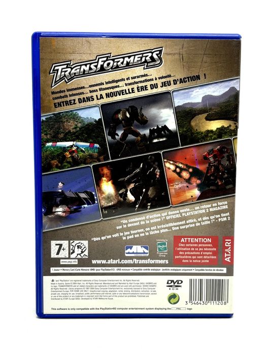 Transformers PS2