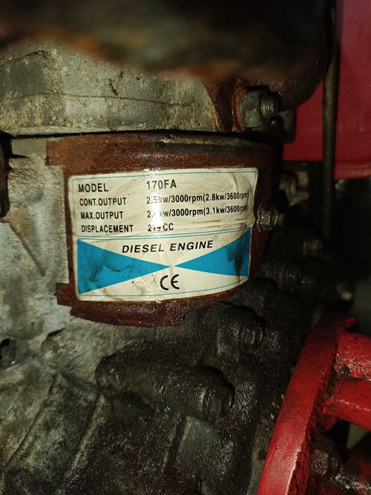 Motor de rega 2.5 diesel