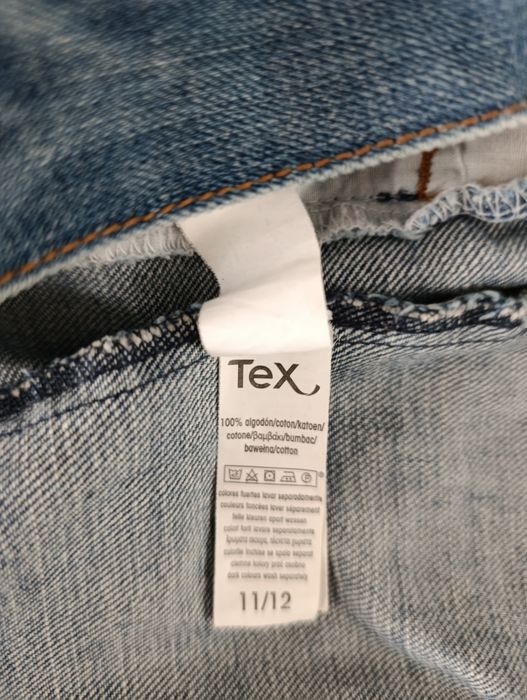 Kurtka jeansowa dziewczęca marki Tex rozmiar 11-12 lat