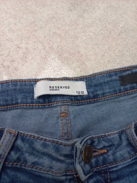 Spodnie jeansowe damskie 38 reserved