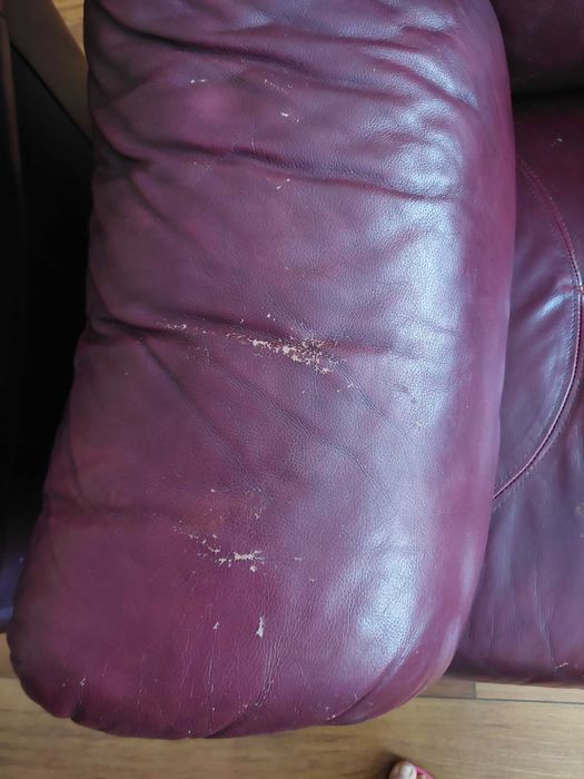Sofa/kanapa skórzana + 2 fotele