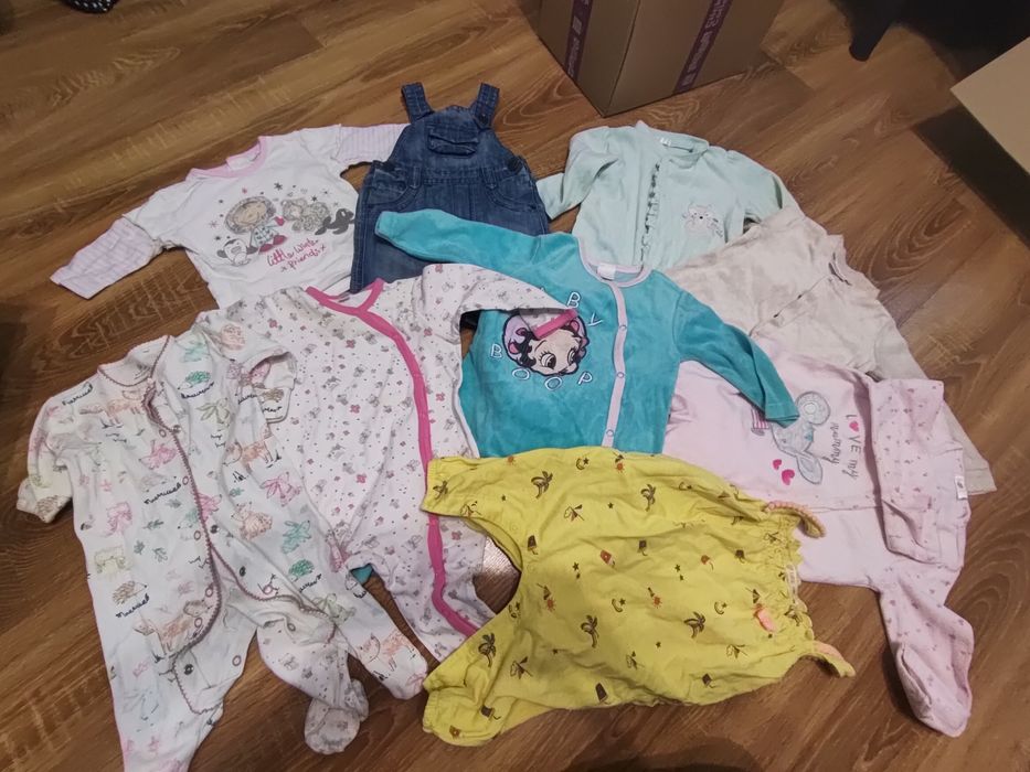 Ubranka rozmiar 56-80