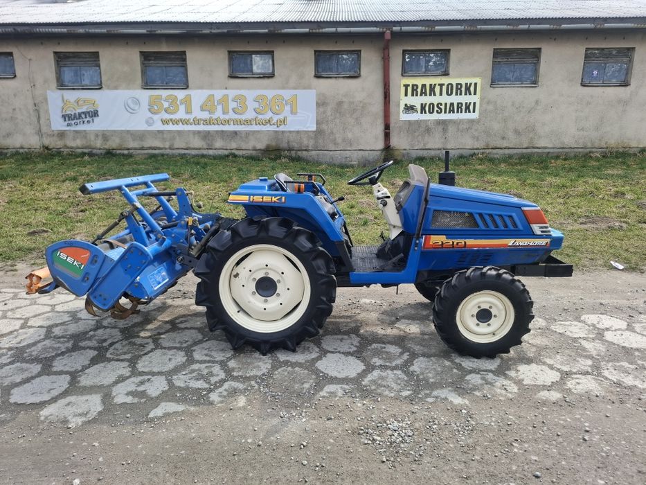 Traktor japoński 4x4 Iseki Landhope 220 piękny stan  wspomaganie