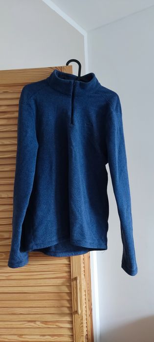 Granatowa męska lekka bluza Decathlon