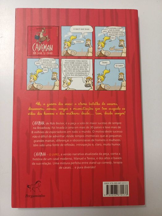 Caveman - O Livro Mim Caçar, Tu Colher