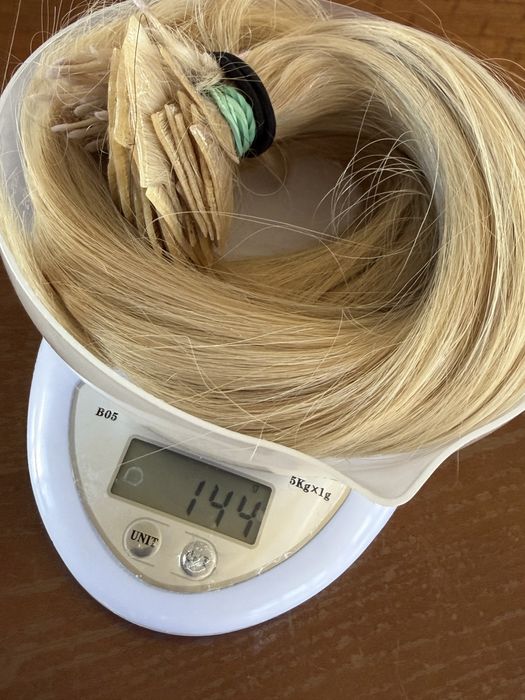 Натуральный волос блонд